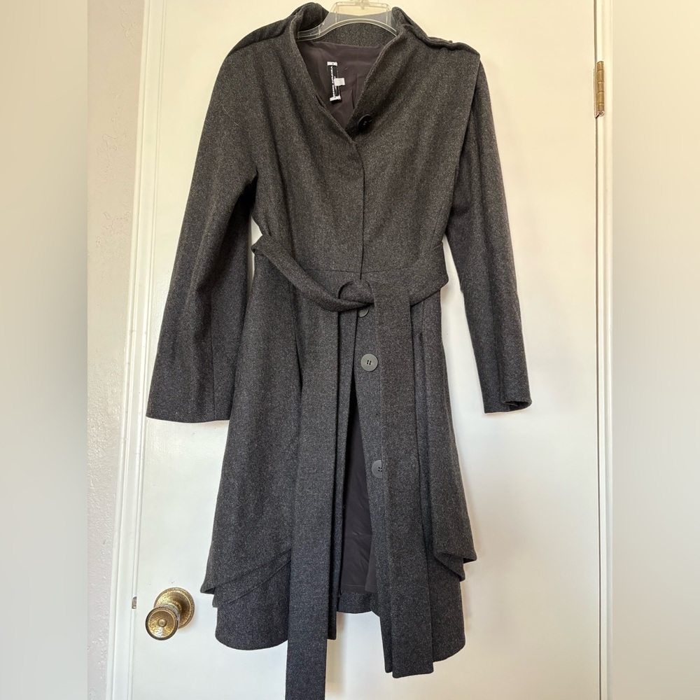 Carolina Herrera Gray Coat